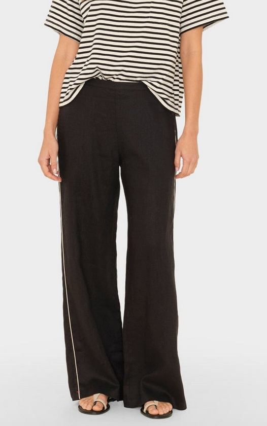 black pipen pant