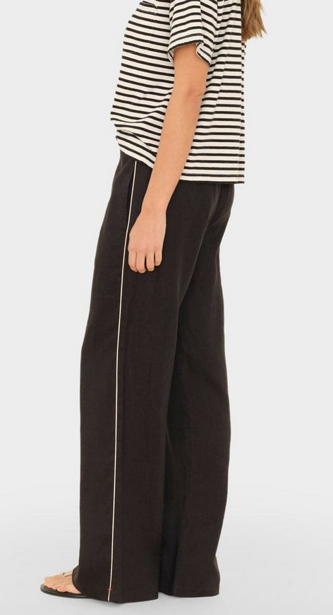 black pipen pant