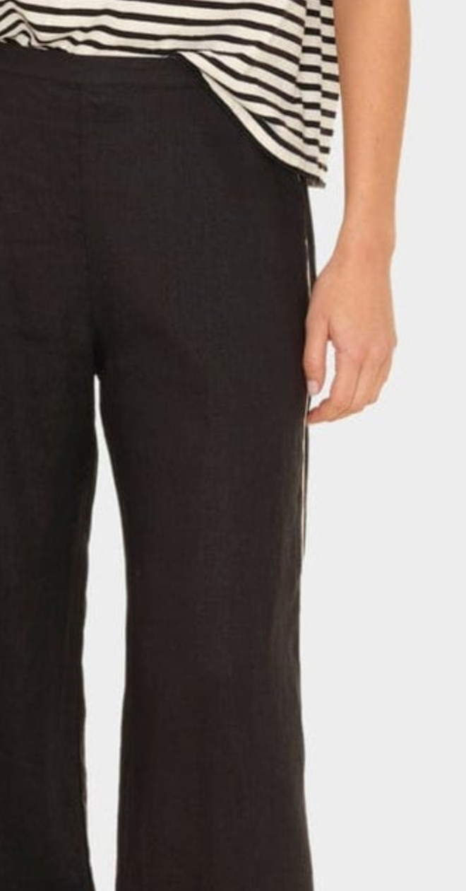 black pipen pant