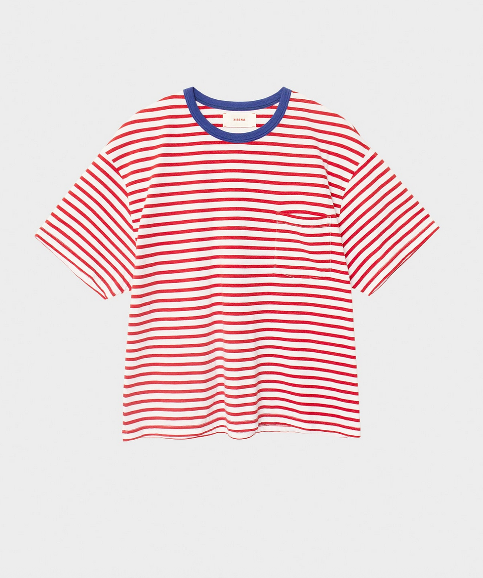 red pop paulina tee