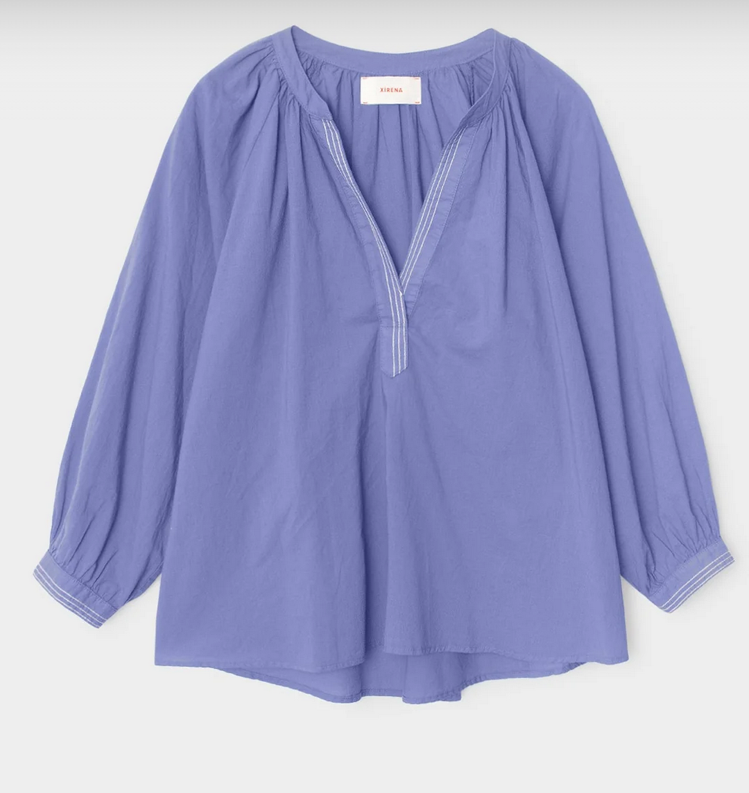 star blue white hannah top