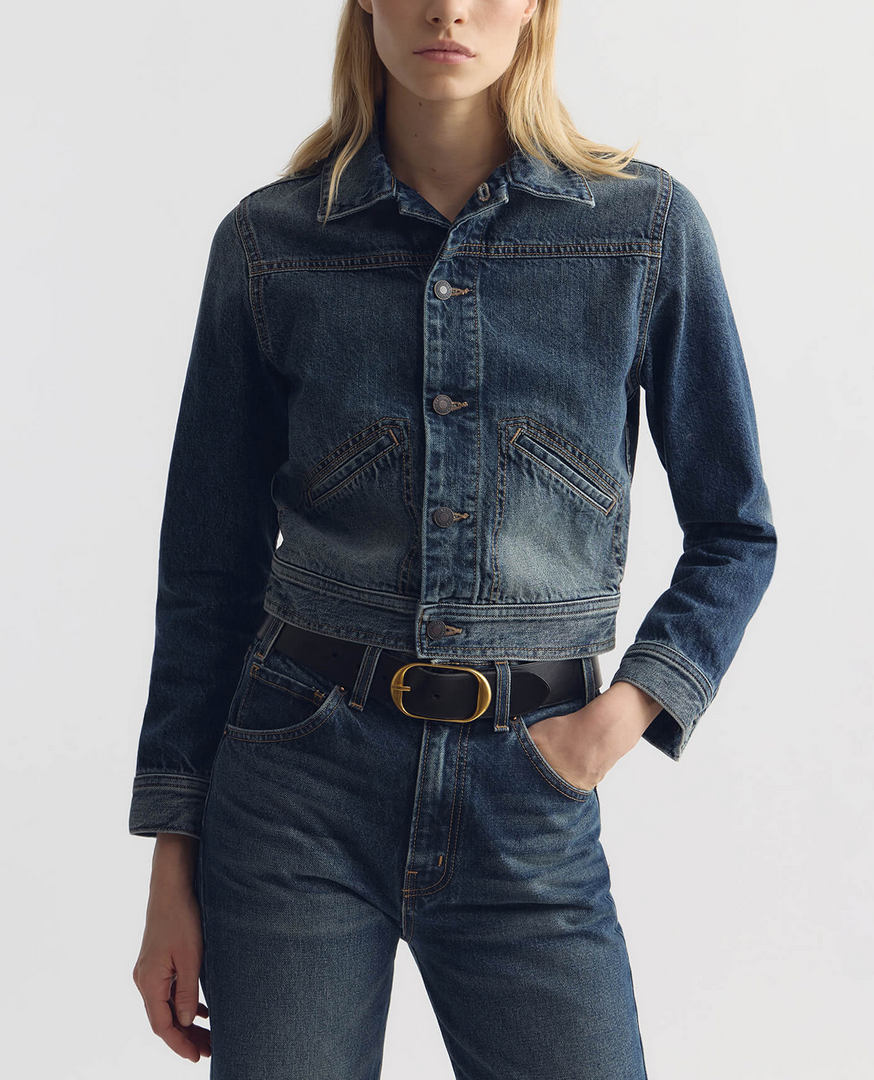 carly denim jacket simon wash