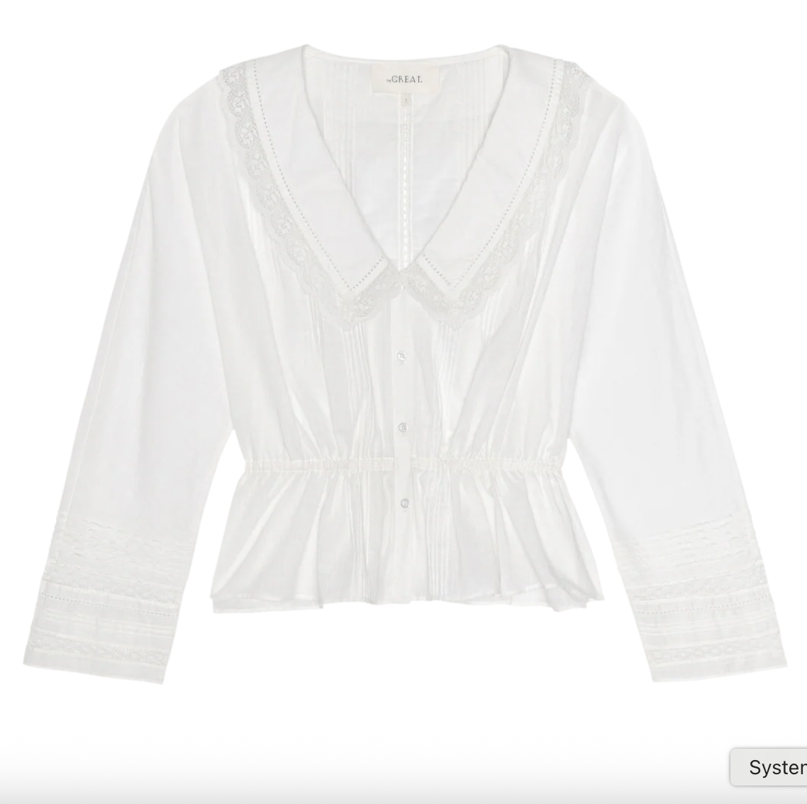 the harper top true white