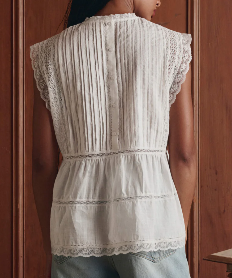 the sonnet top true white