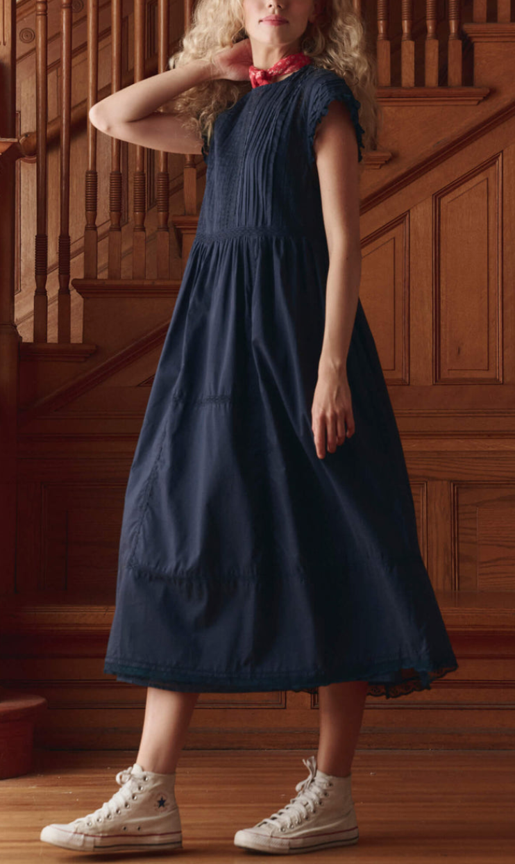 the sonnet dress navy