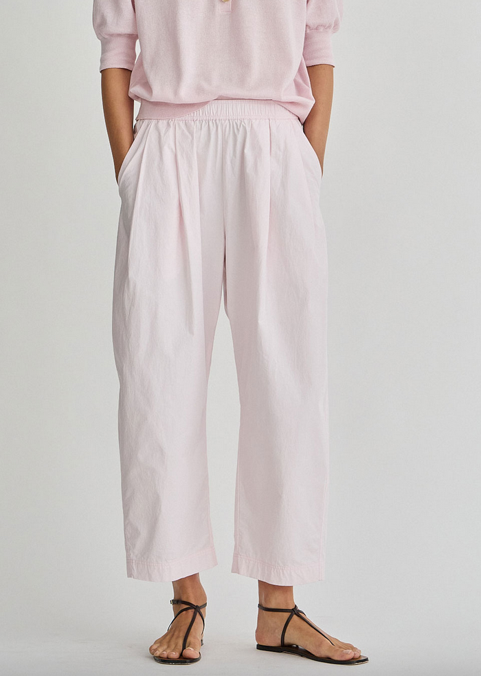 spa pleat pant rosewater