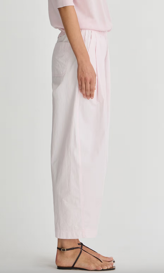 spa pleat pant rosewater