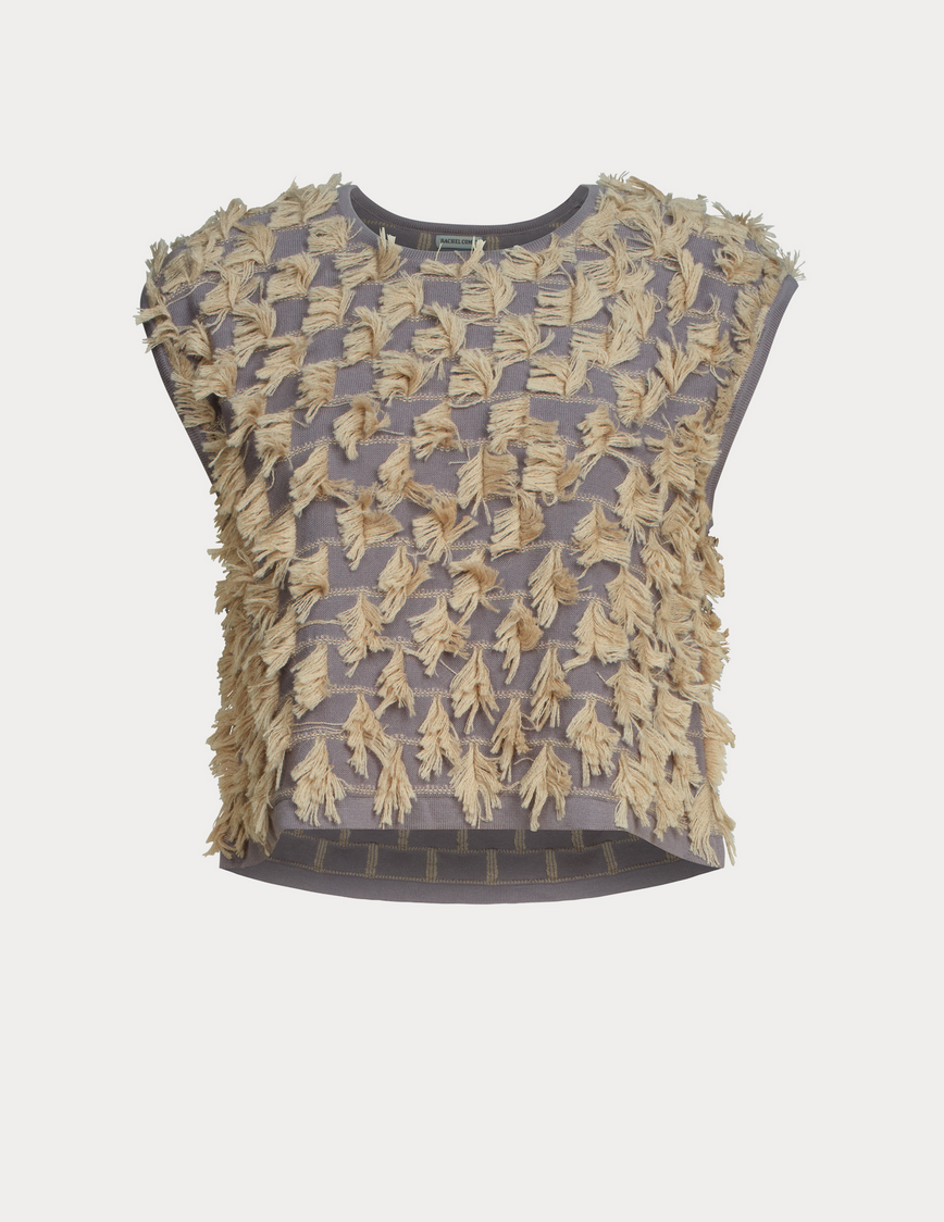 Hazlitt top dusty mauve blush