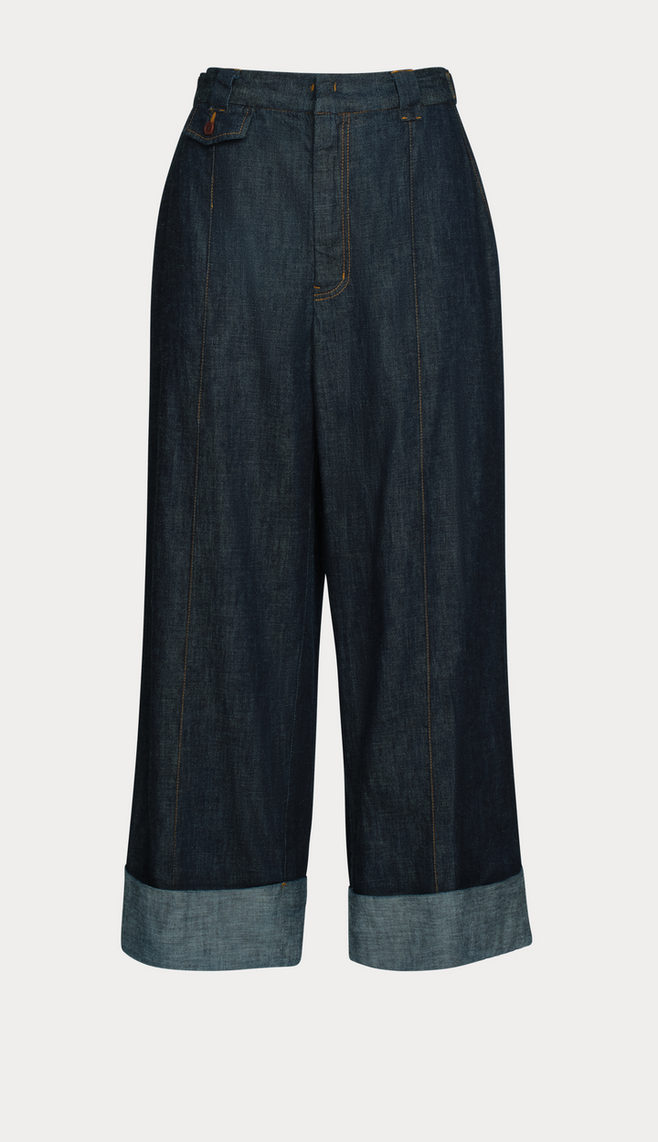 maine pant indigo