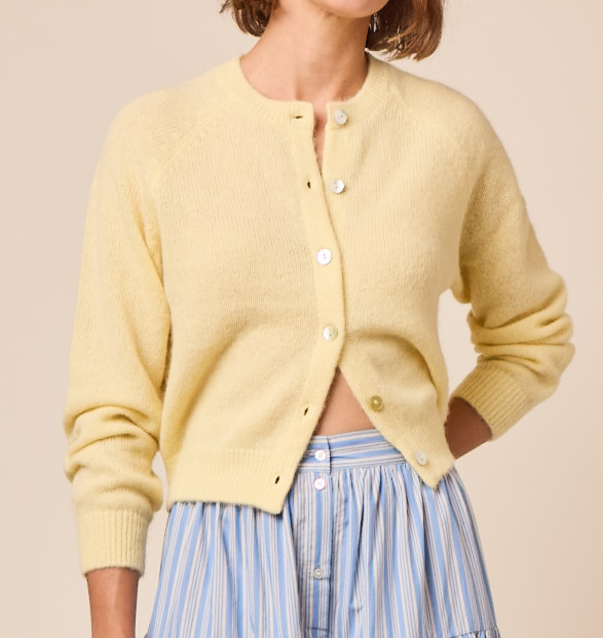 petra cardigan dandelion