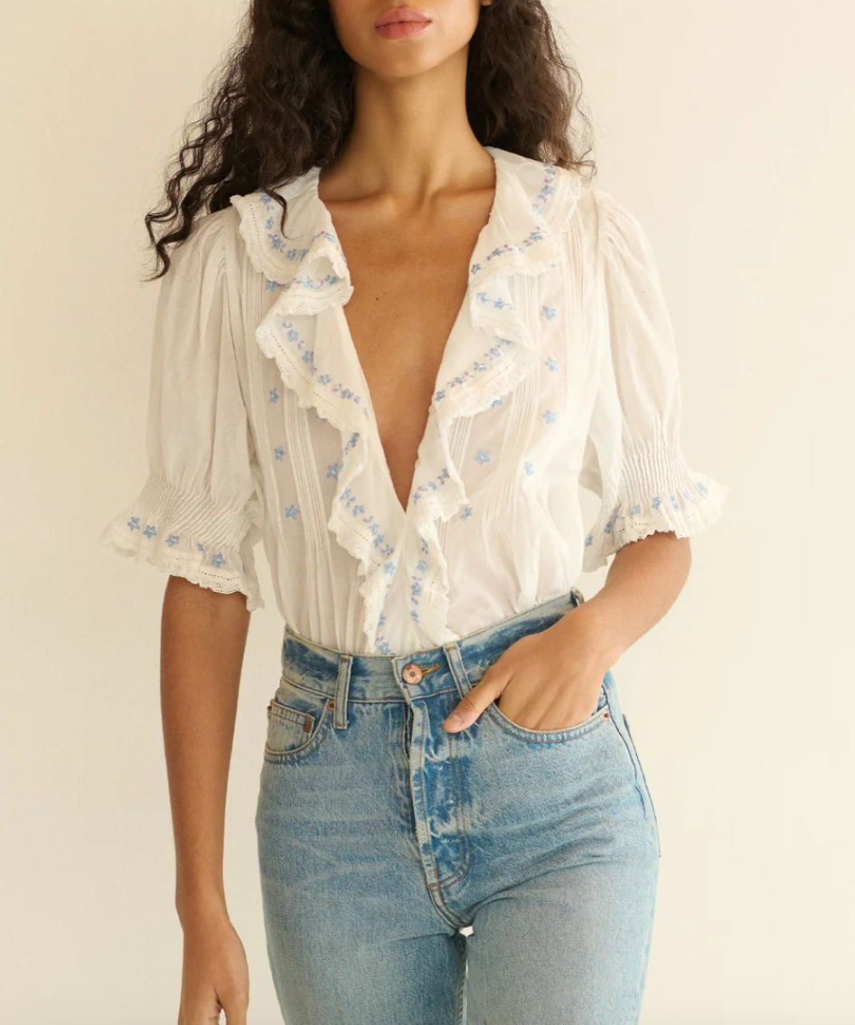 hettie top in salt