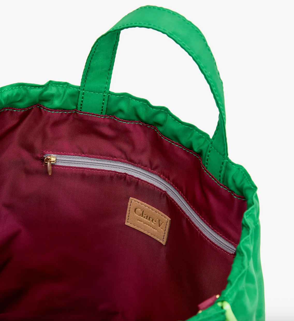 sac tout fern recycled nylon