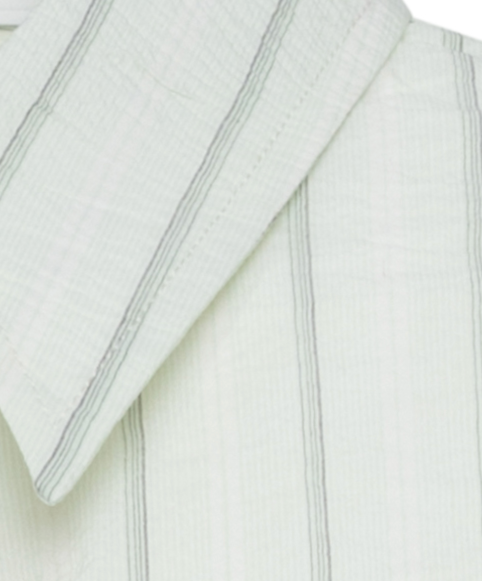 lucky shirt pale green blue white stripes