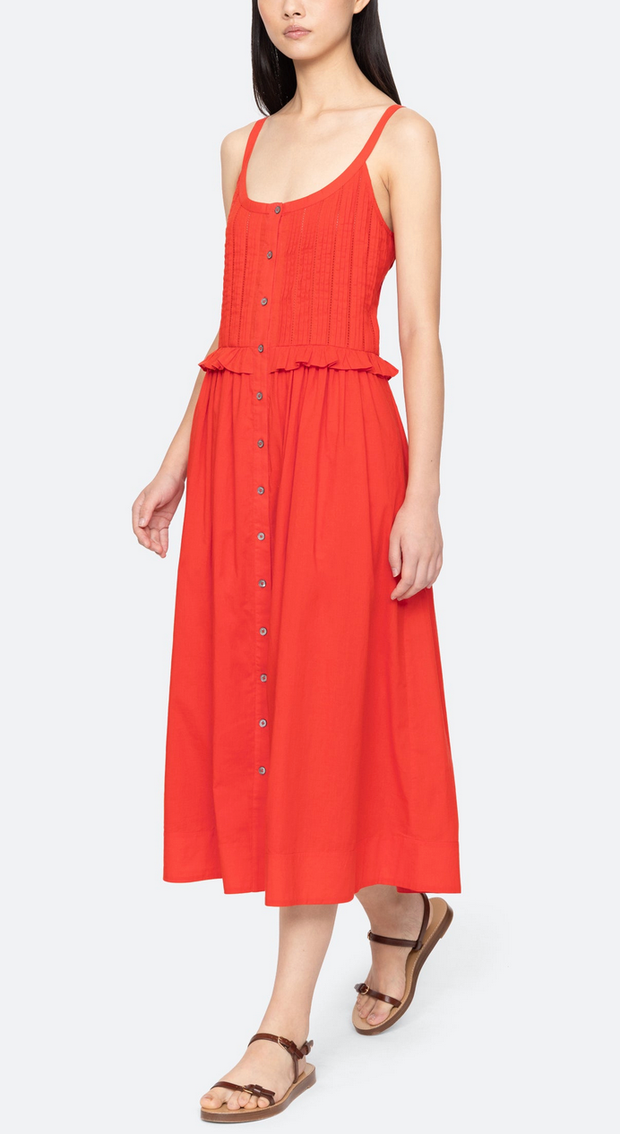 alberte dress red