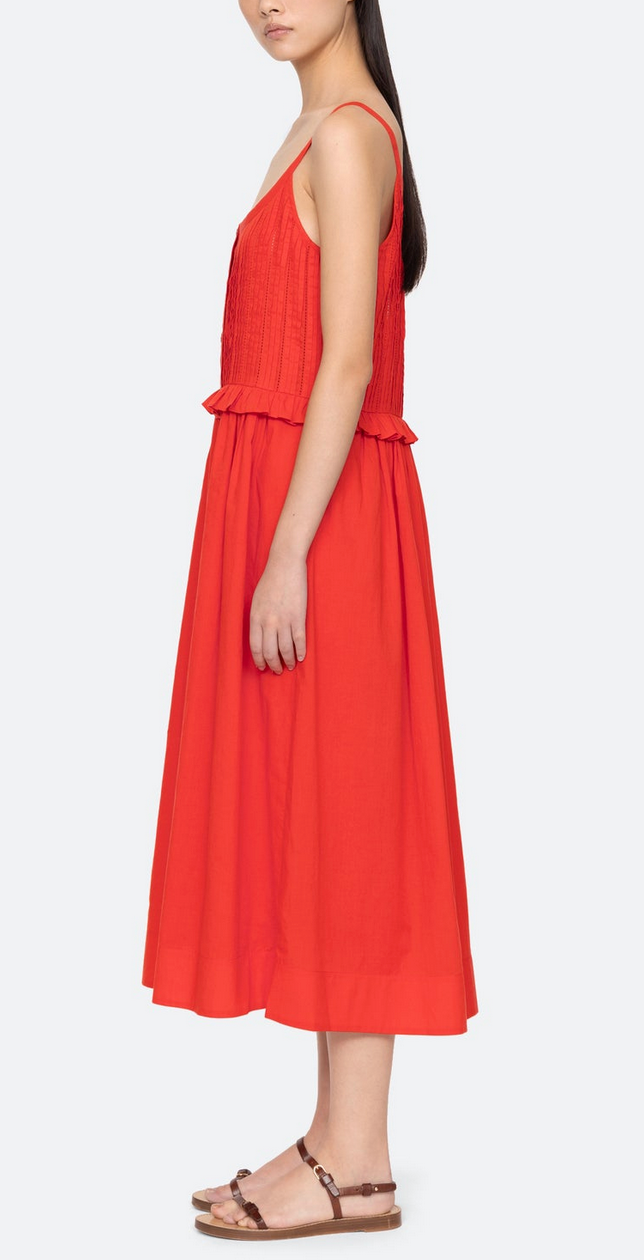 alberte dress red
