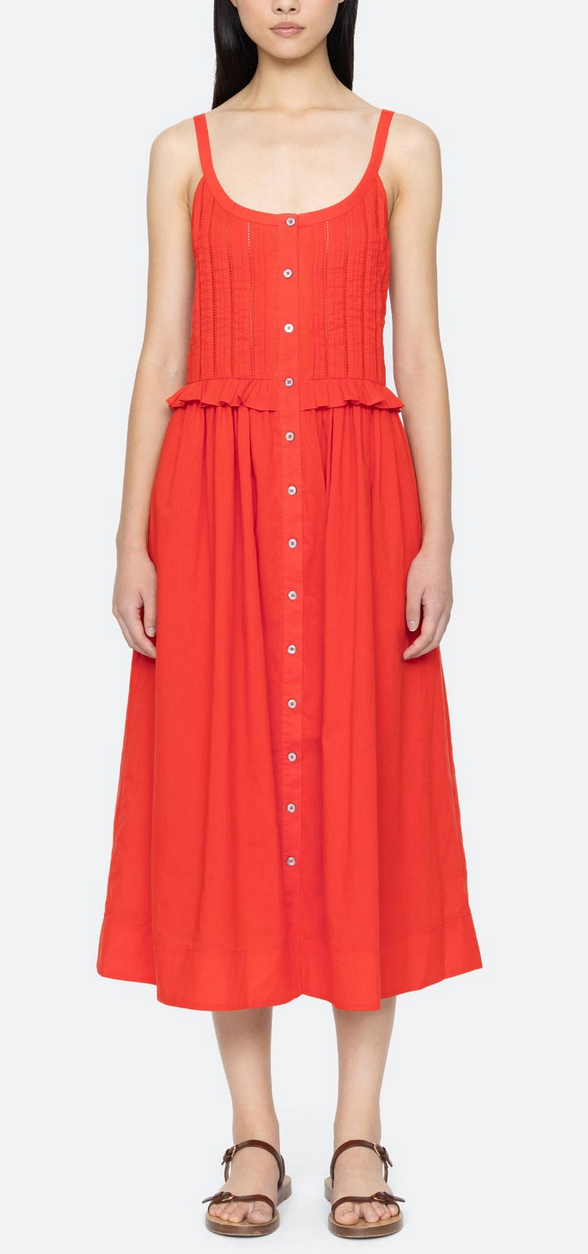 alberte dress red