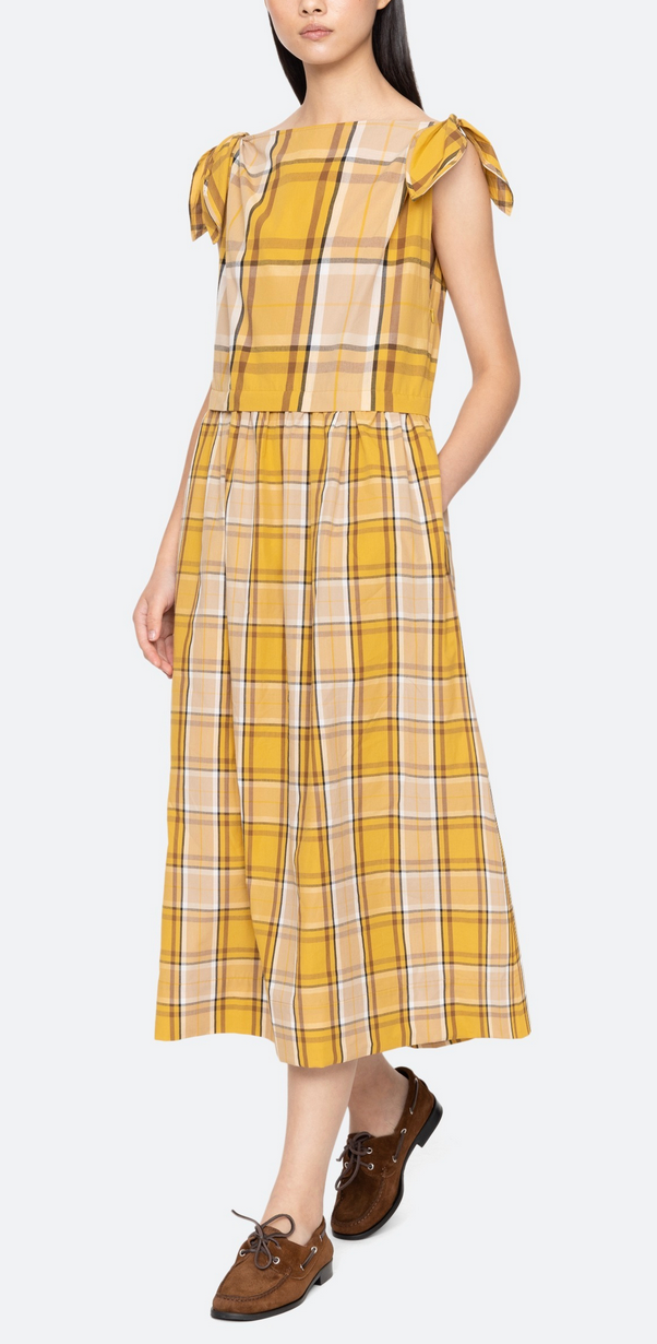 copeland dress yellow