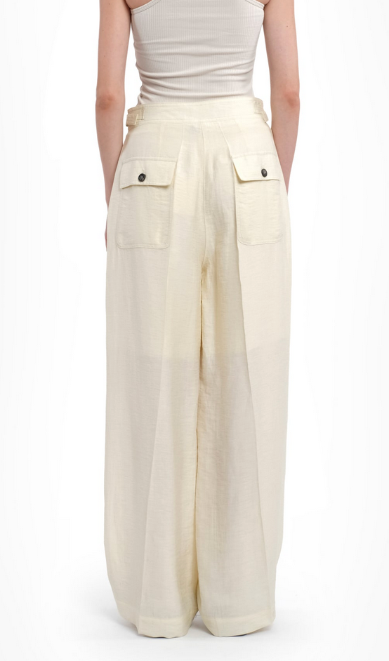 Caramello wide leg trousers