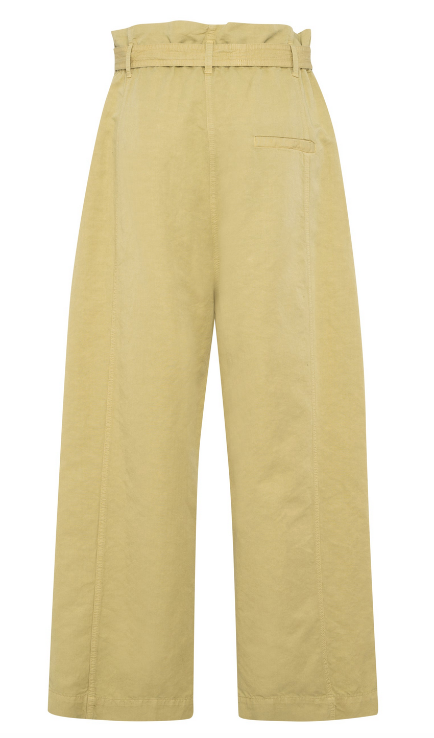 Eliot straight leg pistachio trousers