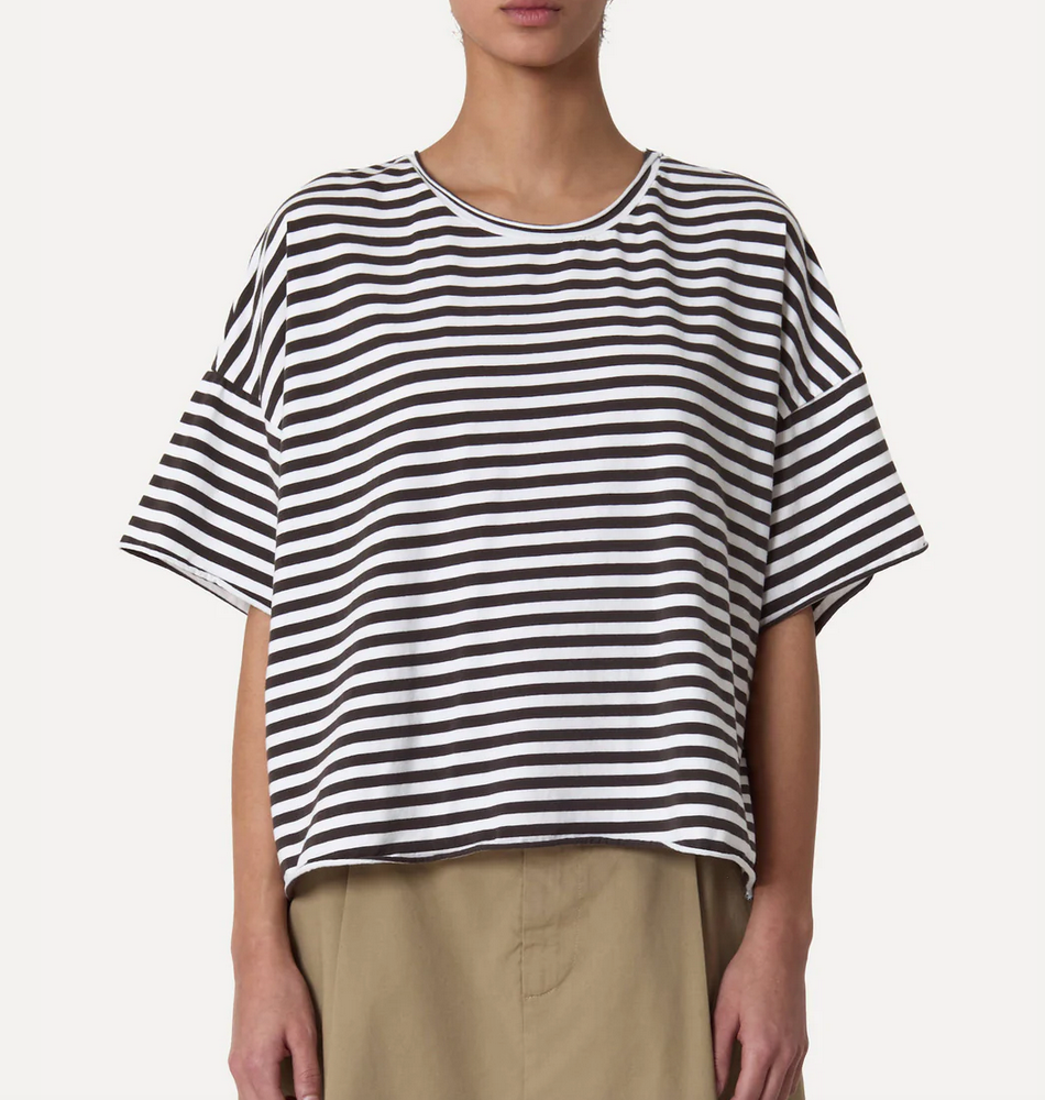 maglia frida striped jersey avorio cream