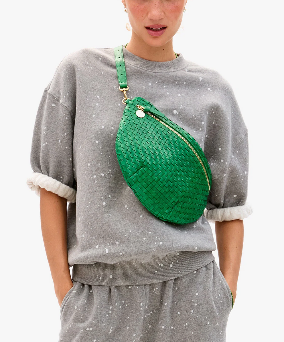grande fanny grass woven checker