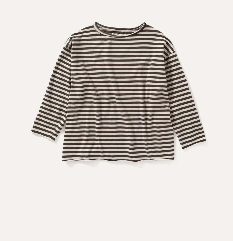 maglia lolita striped jersey quarzo