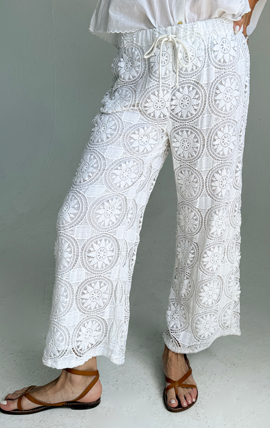 garazi pant white