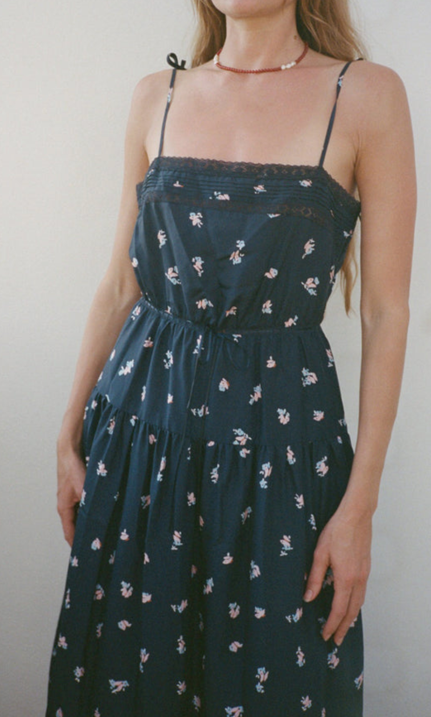 petra papillon silk dress