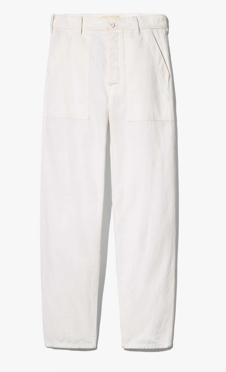 earl cotton pant vintage cream