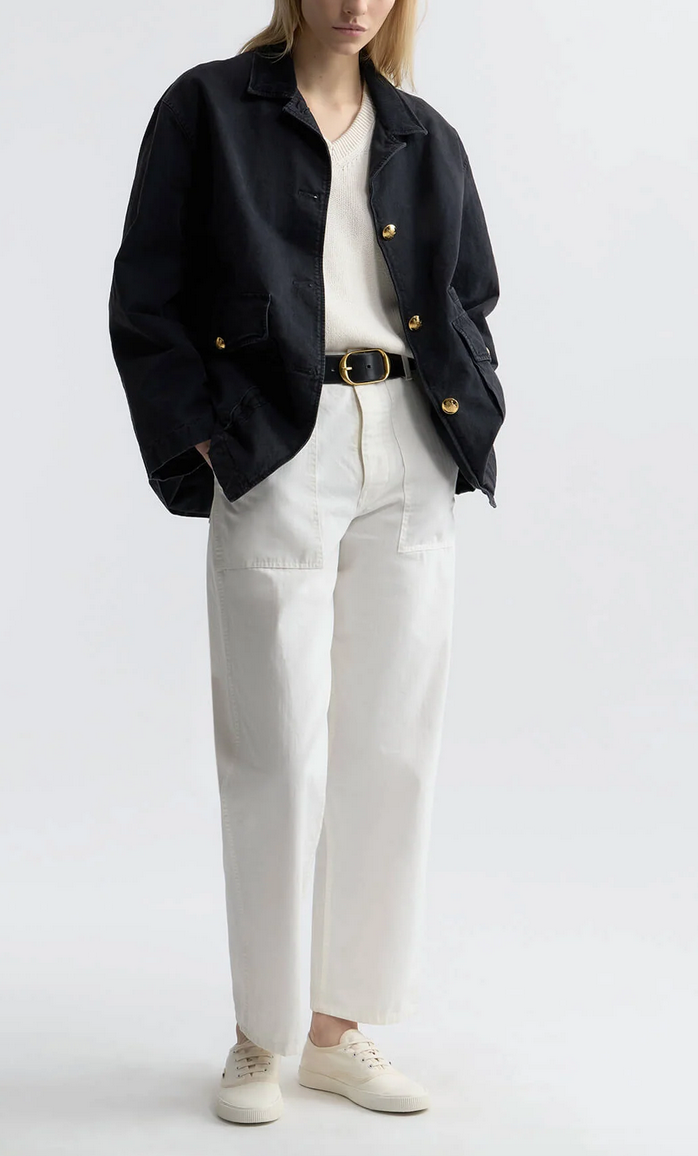 earl cotton pant vintage cream