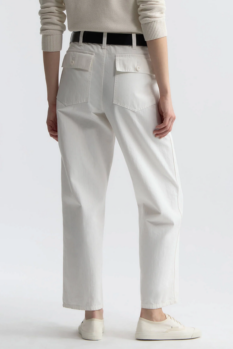 earl cotton pant vintage cream