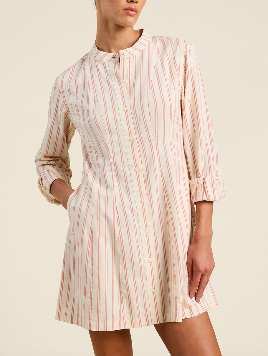 marina dress porto stripe