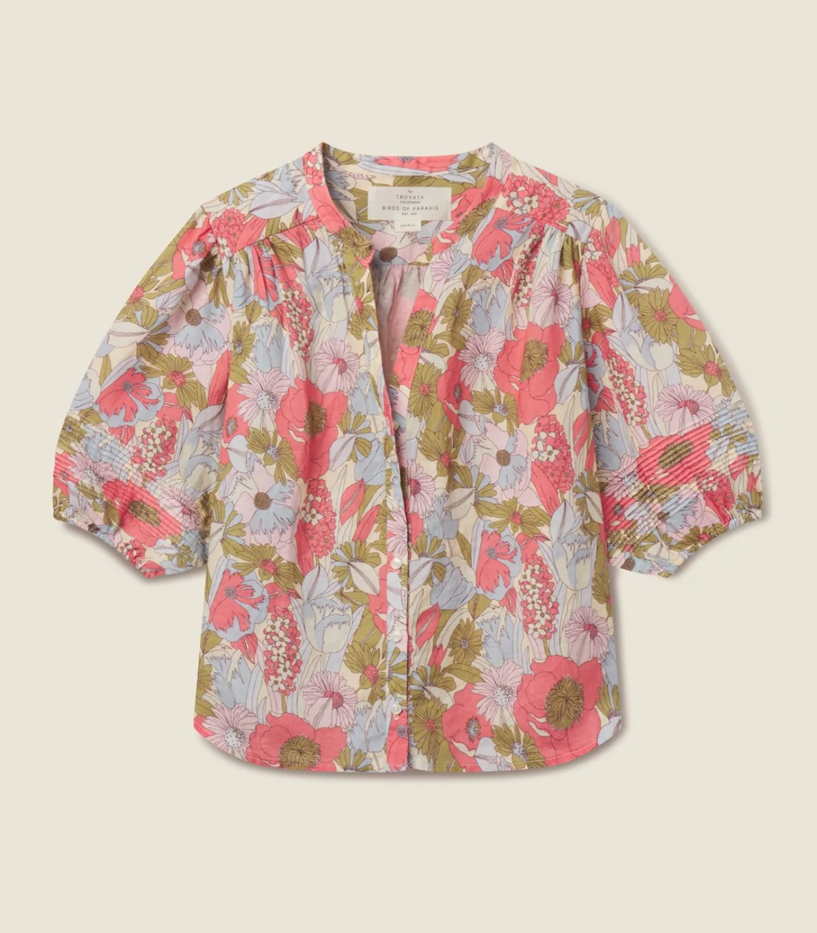 loren blouse tarsila bloom