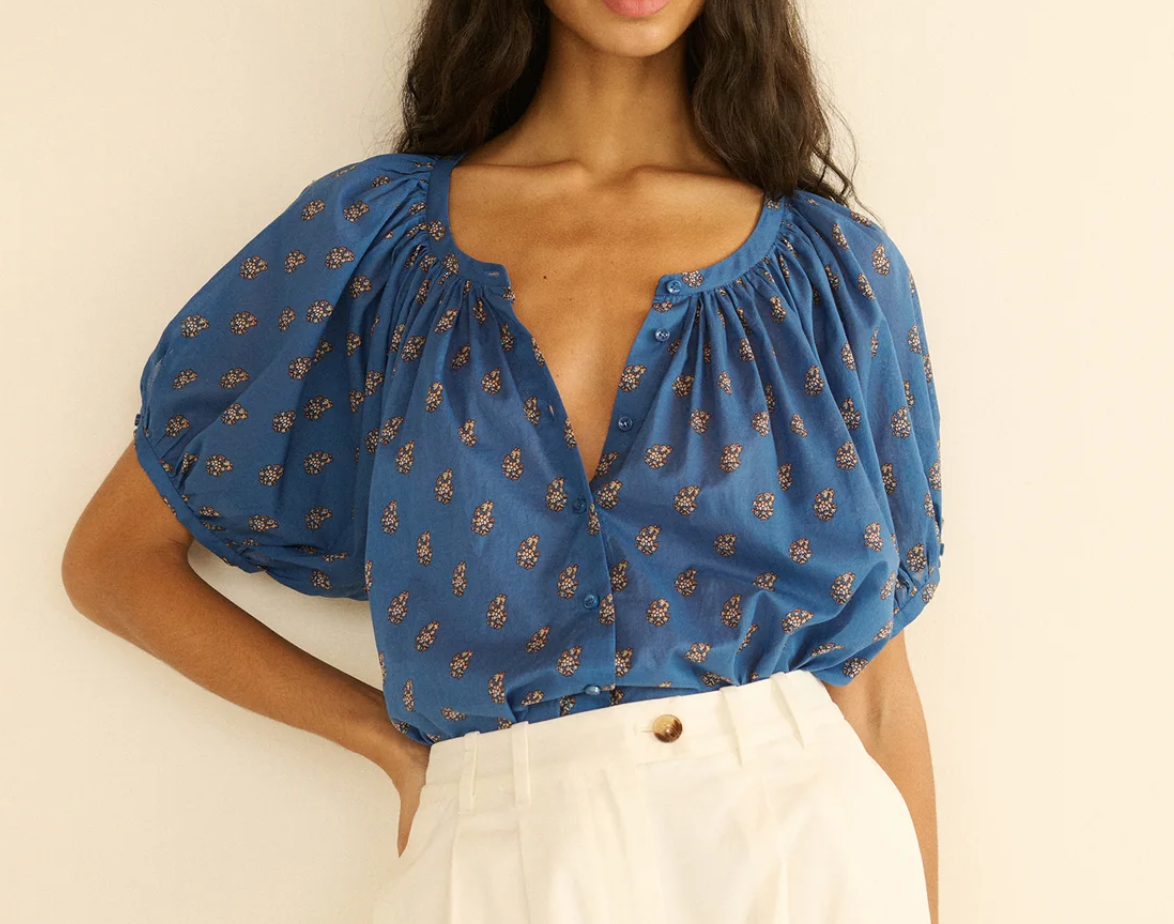June Top Eartha Paisley