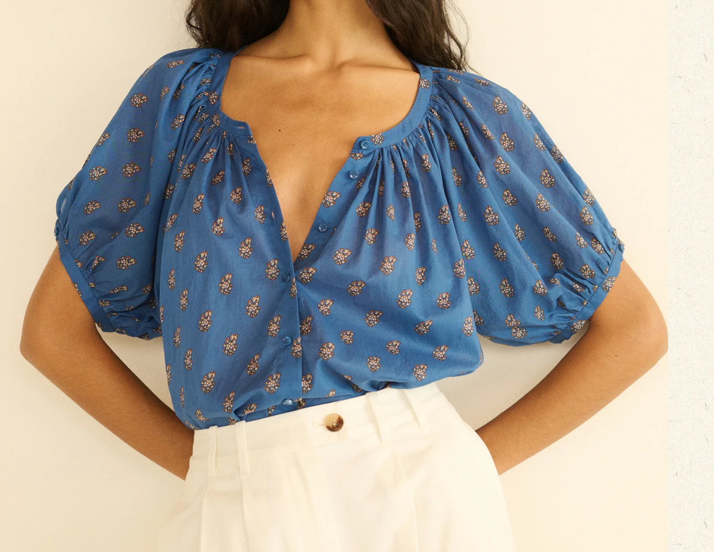 June Top Eartha Paisley