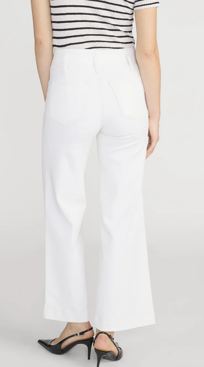 the seamed wide trouser crop au natural clean