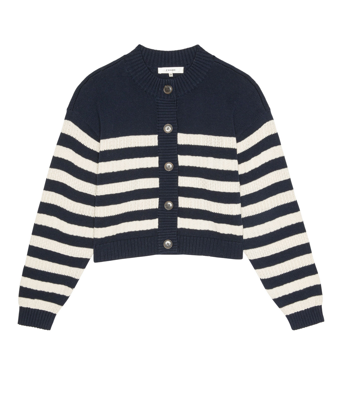 the variation femme cardi navy multi