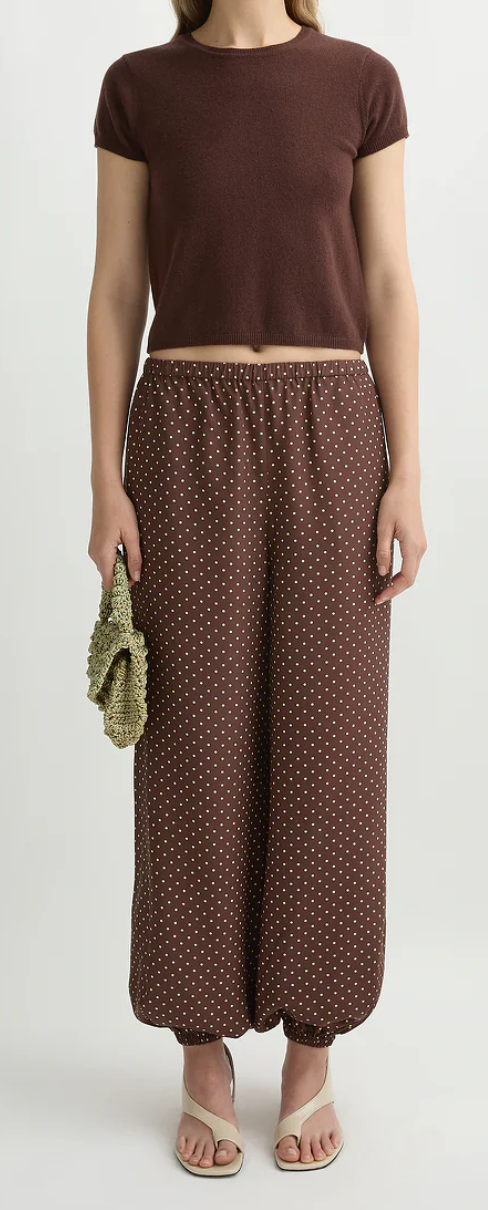 Evie Pant Chocolate Vanilla