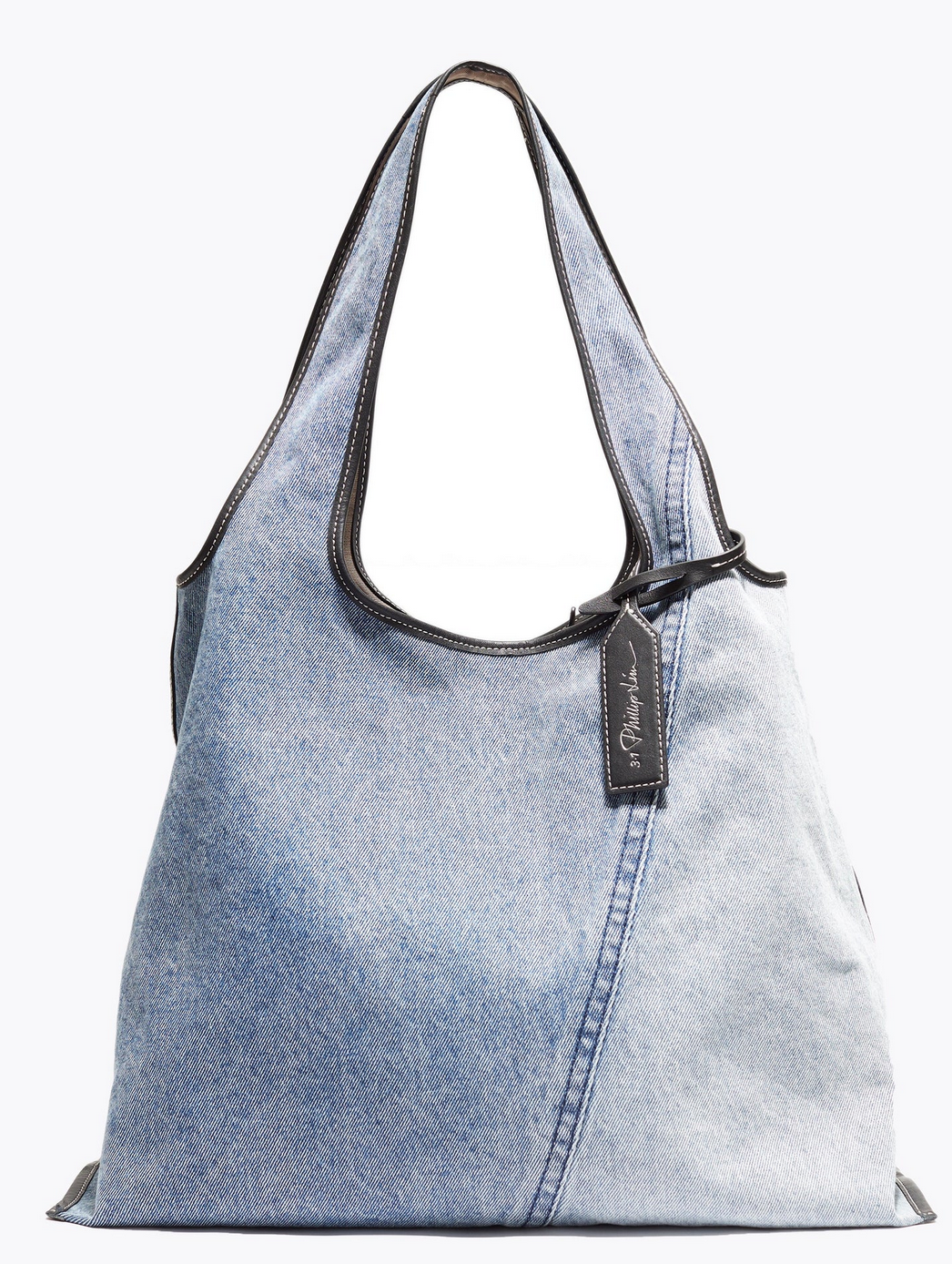 denim market tote