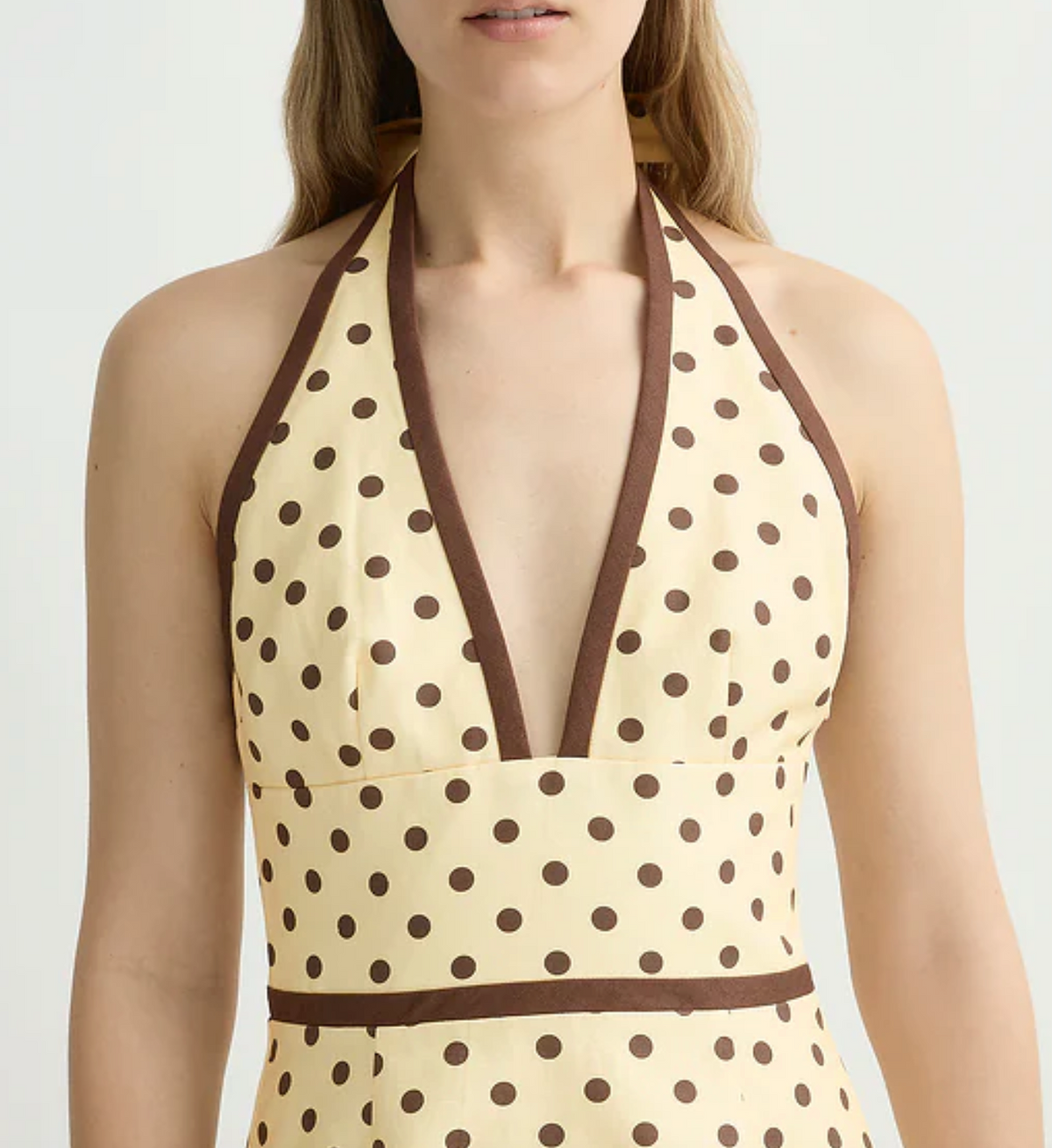 Bowie dress vanilla chocolate