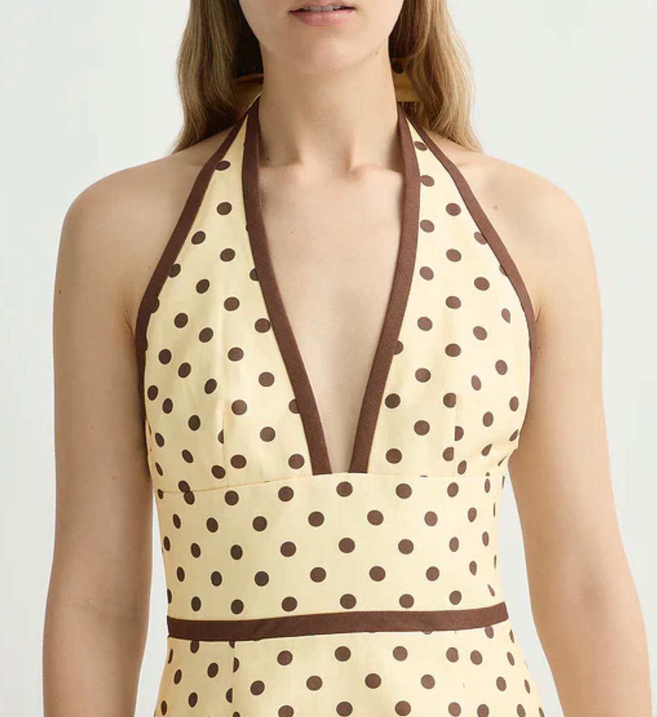 Bowie dress vanilla chocolate