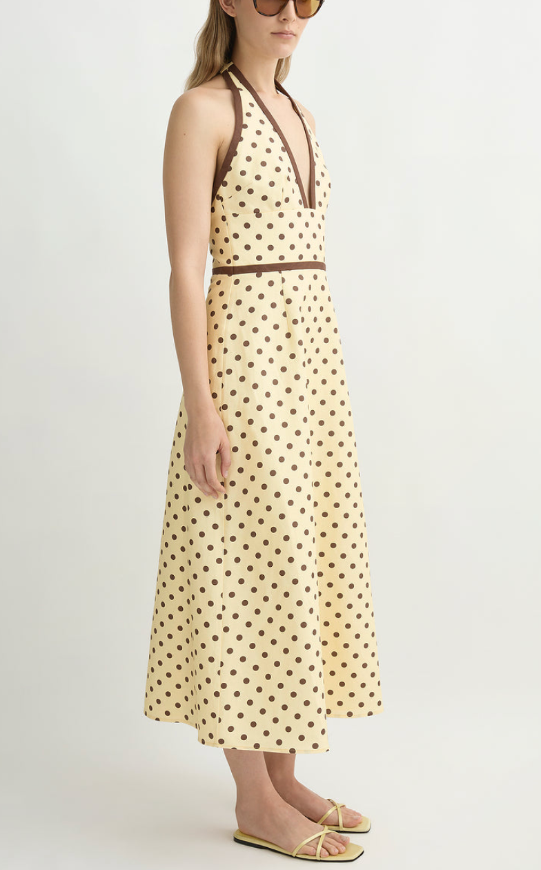Bowie dress vanilla chocolate