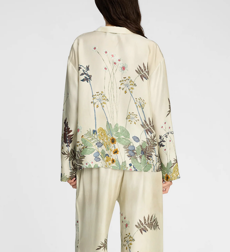 Faiza top cream print