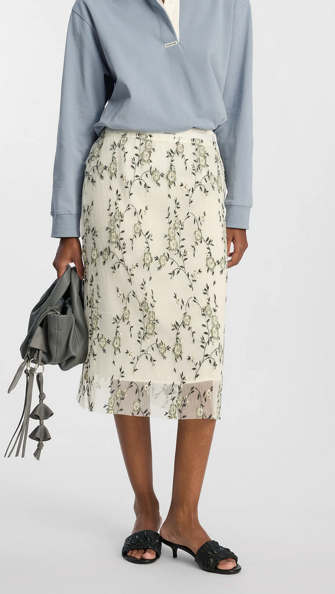bariah print skirt