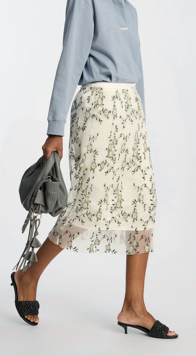 bariah print skirt