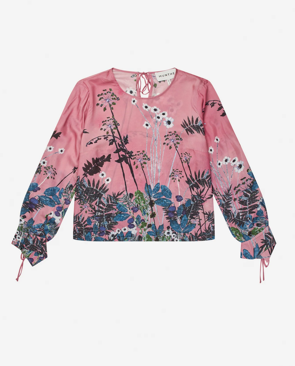 basilia top berry print