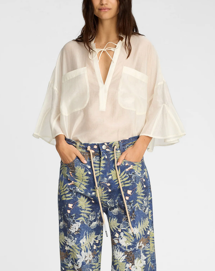 Birkson top ivory