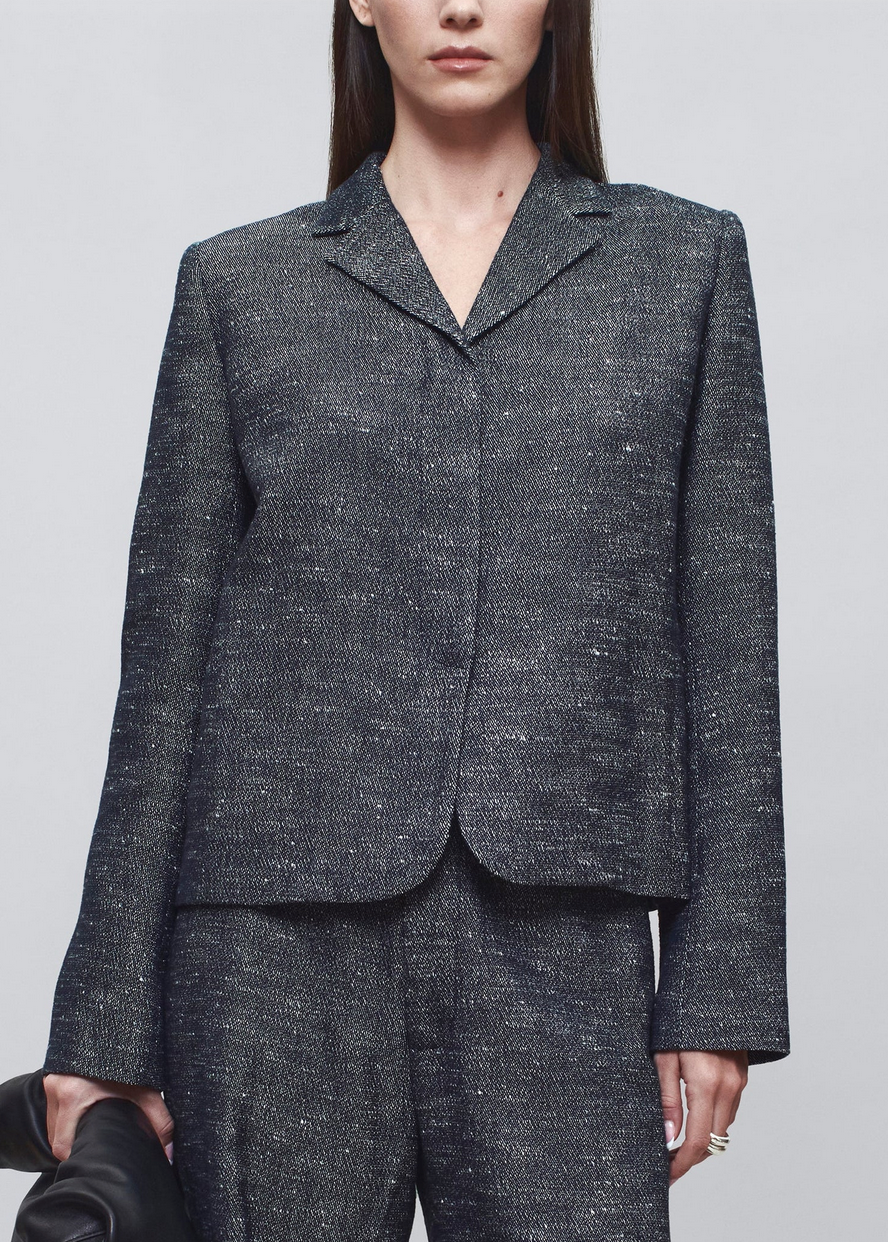 iman shrunken blazer