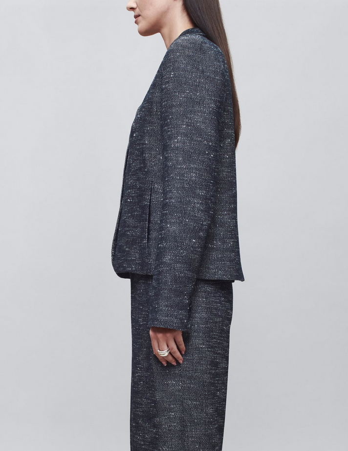 iman shrunken blazer