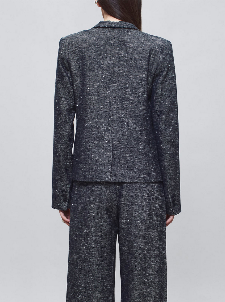 iman shrunken blazer